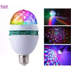 3 W RGB DİSCO LED AMPUL 